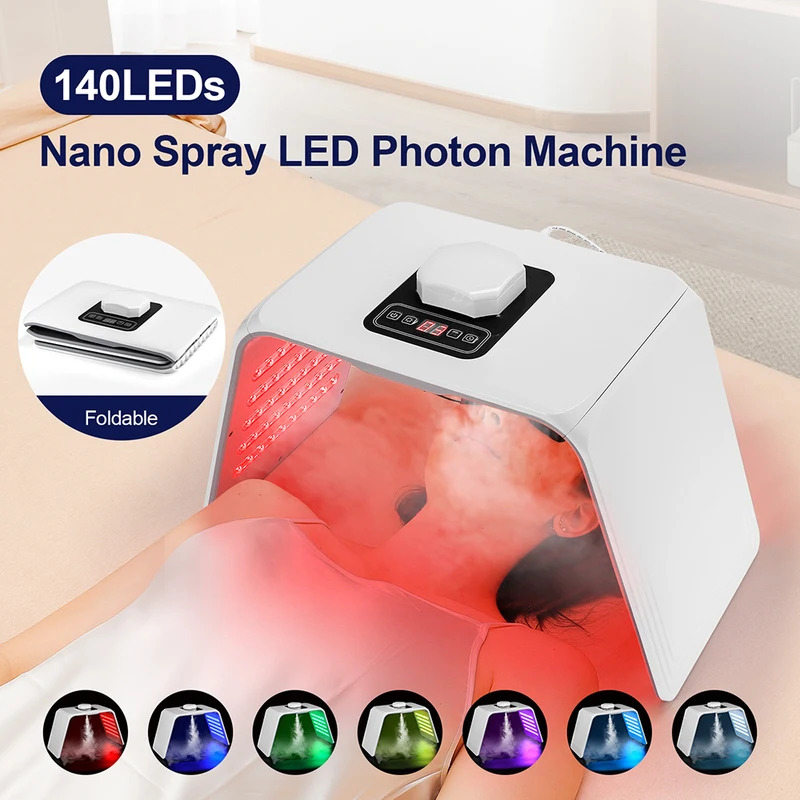 Face Mask Skincare - 7 Renkli LED Foton Güzellik Maskesi