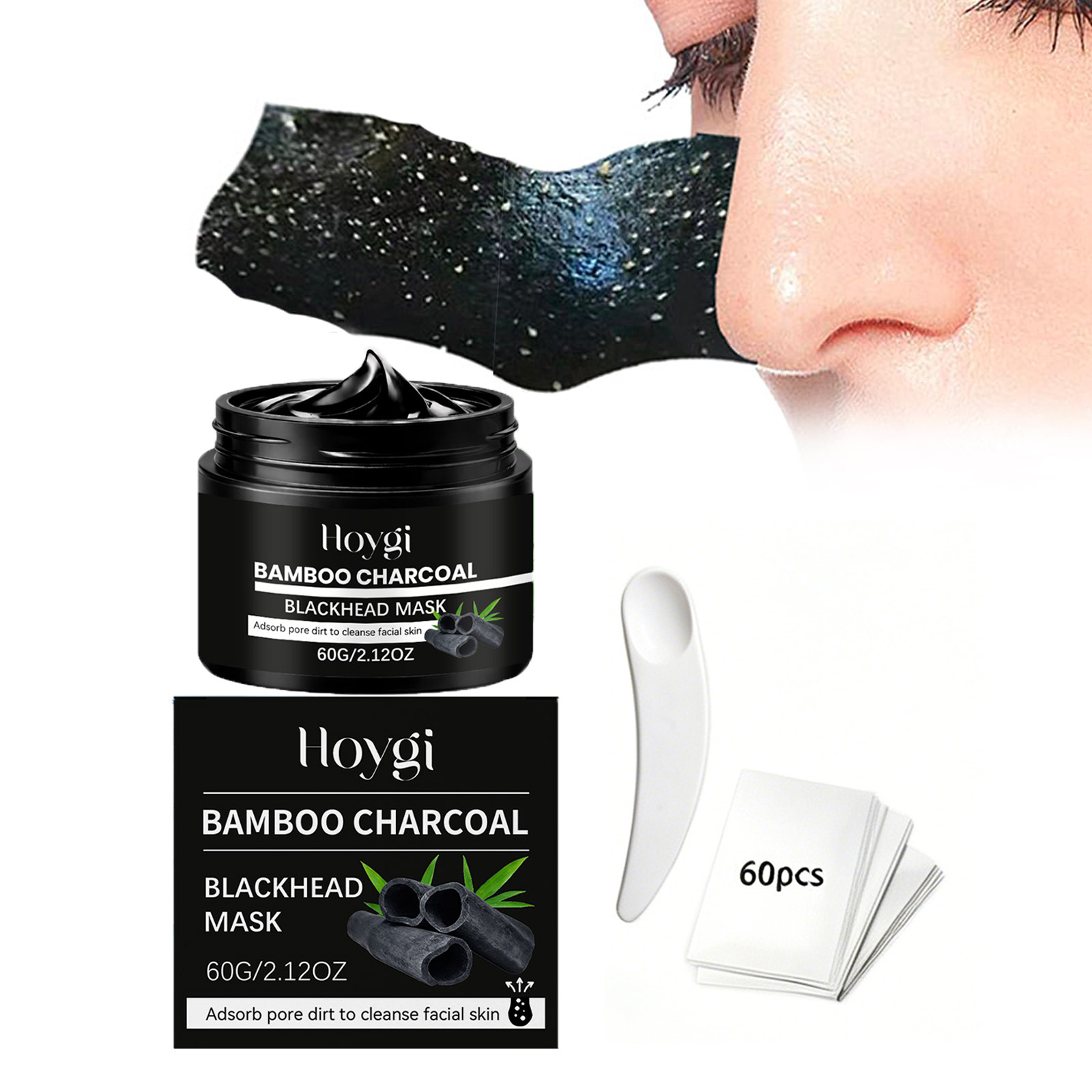Face Mask Skincare - Bambu Kömürü Siyah Nokta Maskesi Soyulabilir