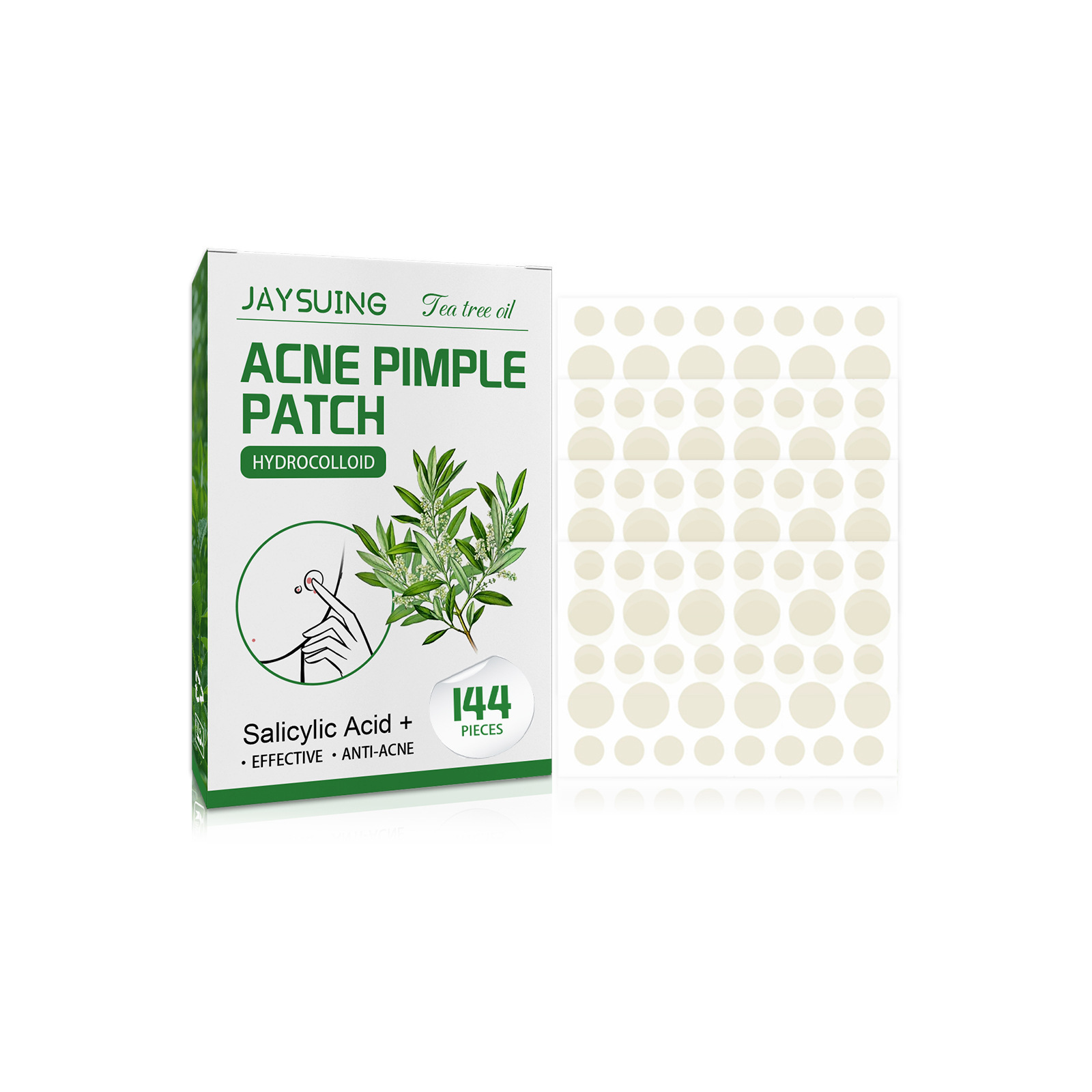 Face Oil - Hidrokolloid Akne Bantları - Döküntüyü ve