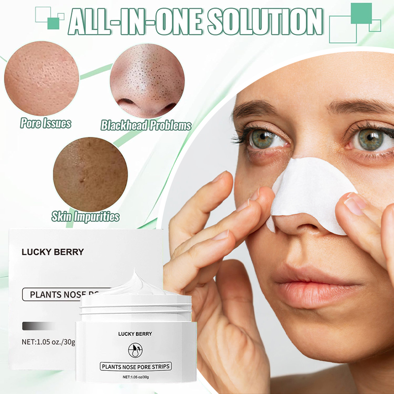 Face Mask Skincare - Beyaz Kil Derinlemesine Temizleyici Burun Maskesi