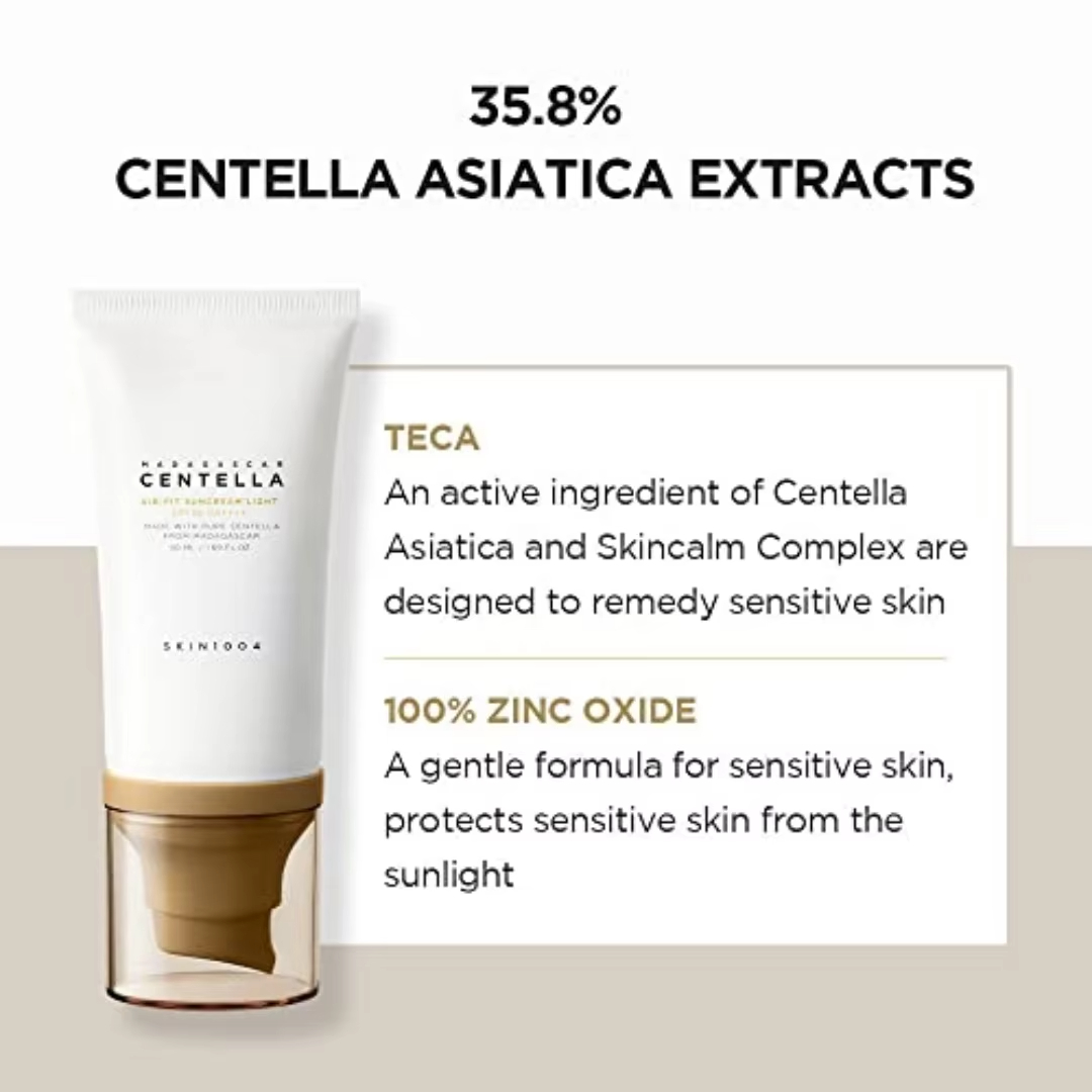 SKIN1004 Centella Güneş Kremi  - Cleanser Face incelemesi ve fiyatı