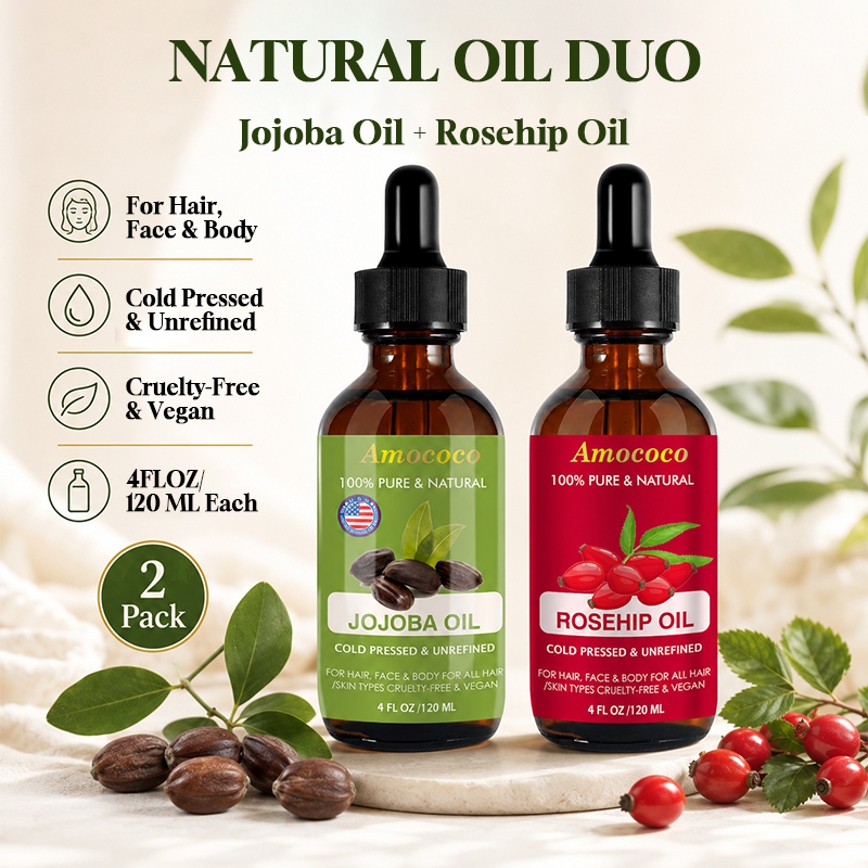 Amococo 2 adet Jojoba Yağı ve  - Face Oil Rosehip incelemesi ve fiyatı