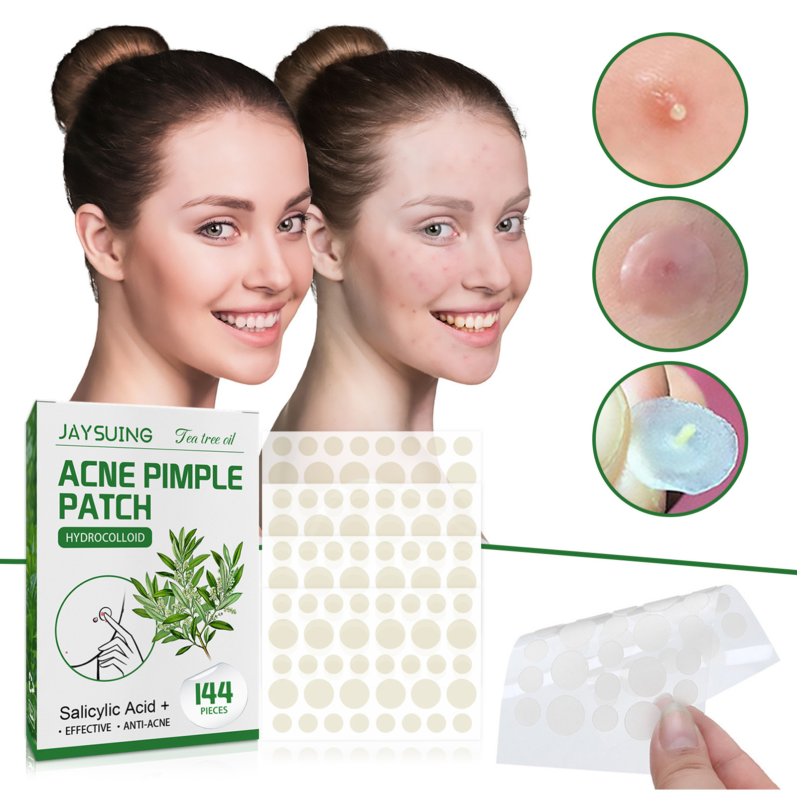 Hidrokolloid Akne Bantları - D - Face Oil incelemesi ve fiyatı